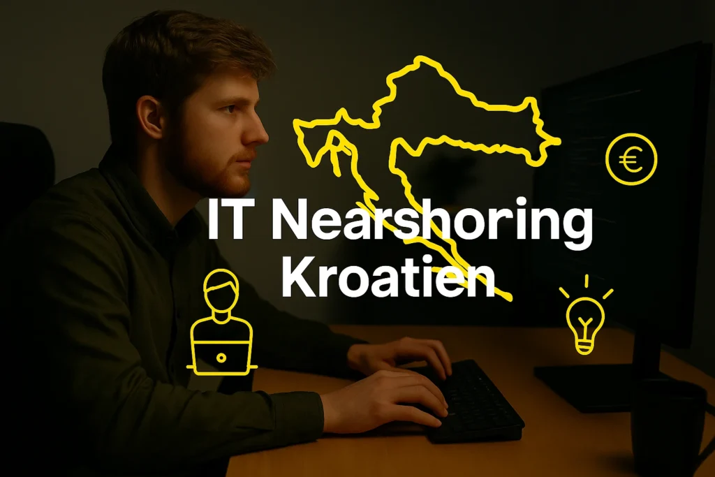 Neue Möglichkeiten für europäische IT-Unternehmen durch IT Nearshoring Kroatien Banner