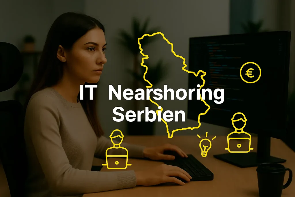 IT Nearshoring Serbien: Sollten Sie Entwickler in Serbien einstellen? Banner