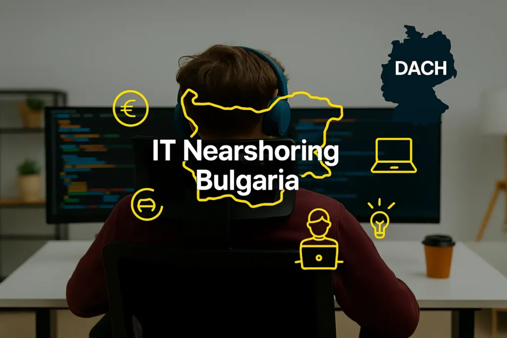 IT Nearshoring Bulgarien: Wie Sie Ihr professionelles IT-Zentrum in Sofia errichten können Banner