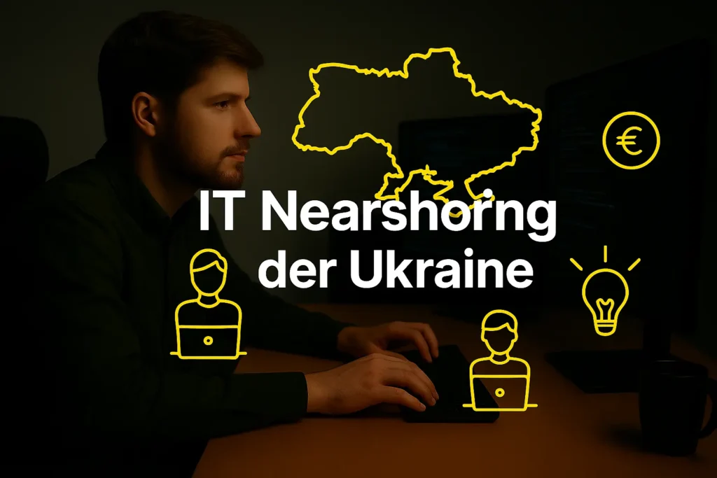 IT Nearshoring Ukraine: Entwickler Kosten 2025 im Überblick Banner