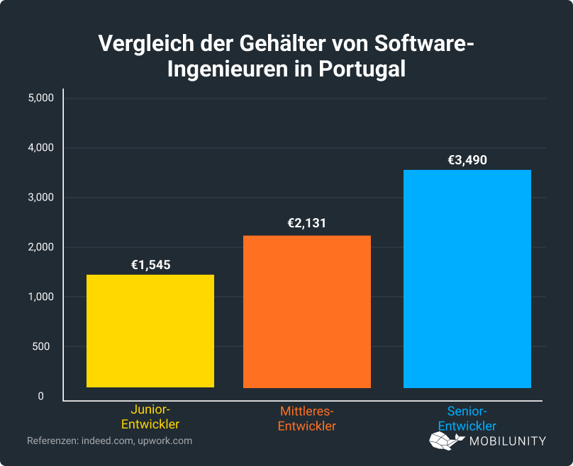 softwareentwicklung kosten portugal