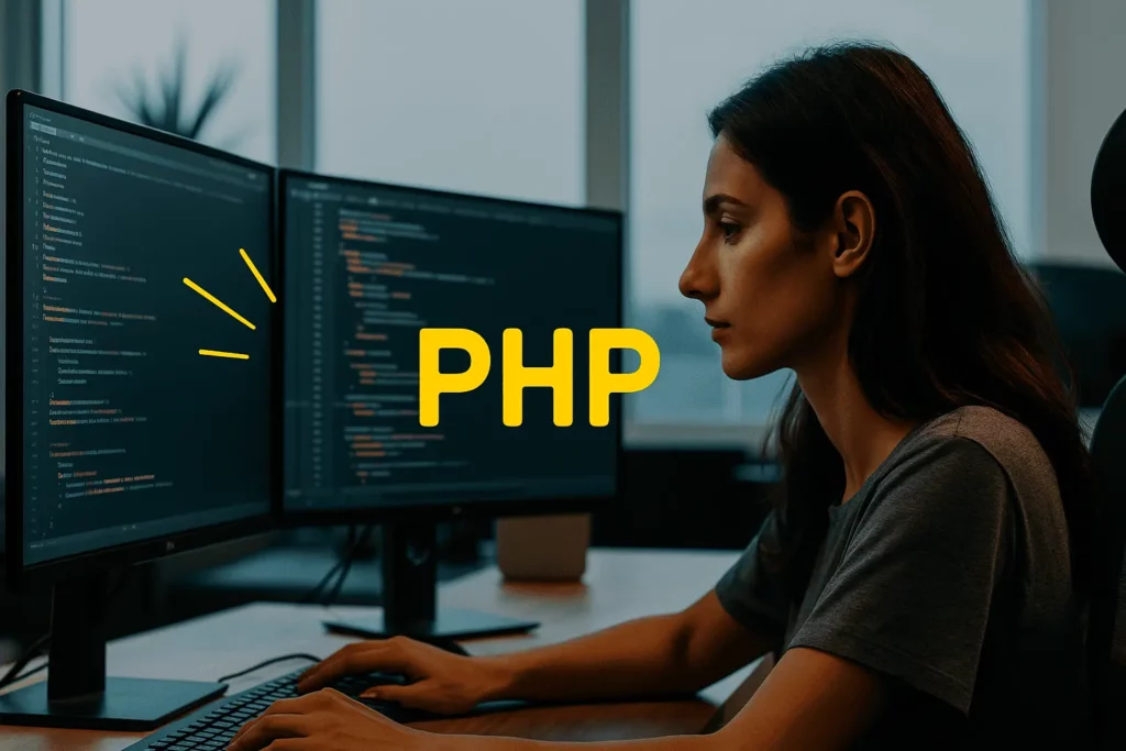 PHP Agentur für individuelle Webentwicklung – Maßgeschneiderte Lösungen mit Laravel, Symfony & Co. Banner