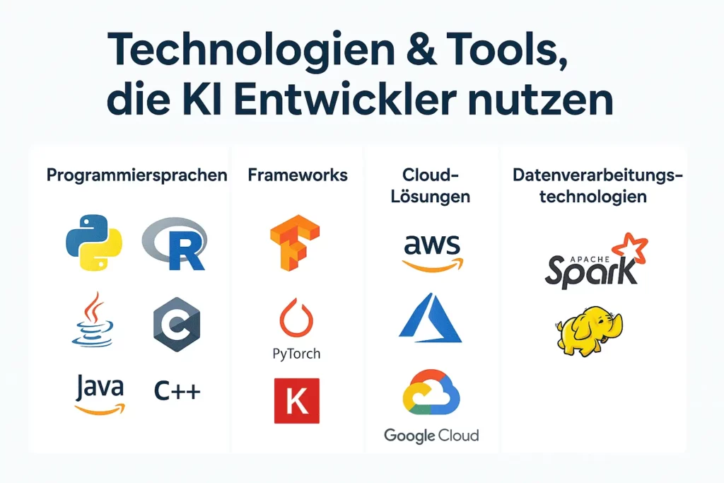 Technologien die KI Entwickler nutzen